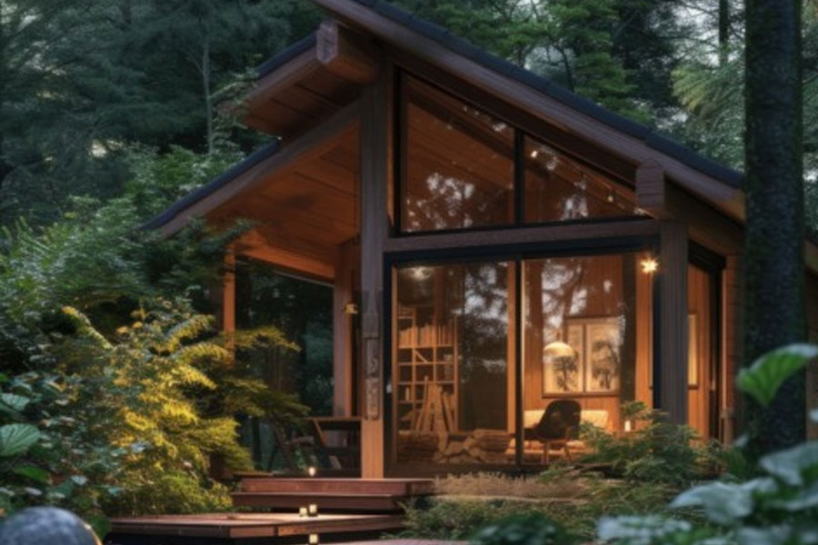 Montažne hiše Na dlani